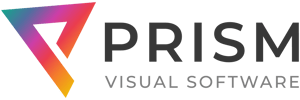 Prism Visual Software 01 logo tagline